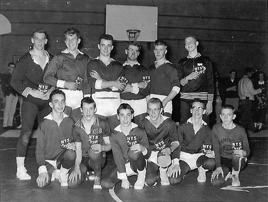1958 Section V Class B Wrestling Tournament Champions