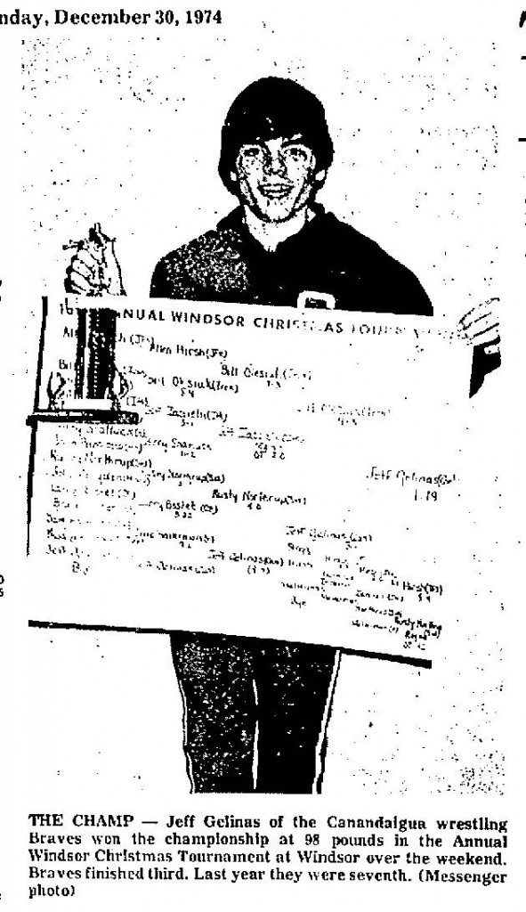 Gelinas Champ, Braves Third