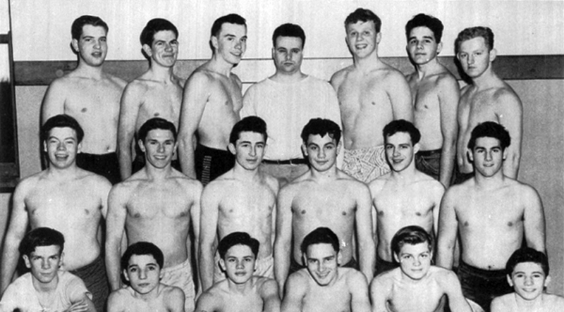 1949-1950 Amherst Tigers Wrestling