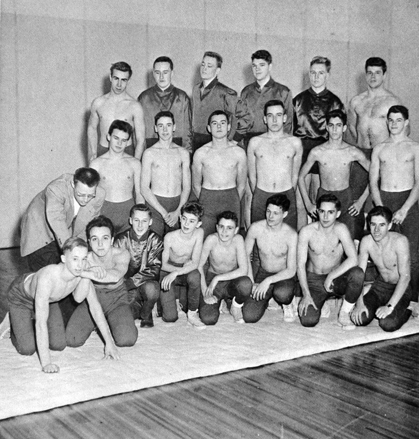 1954-1955 Webster Ridgemen Wrestling
