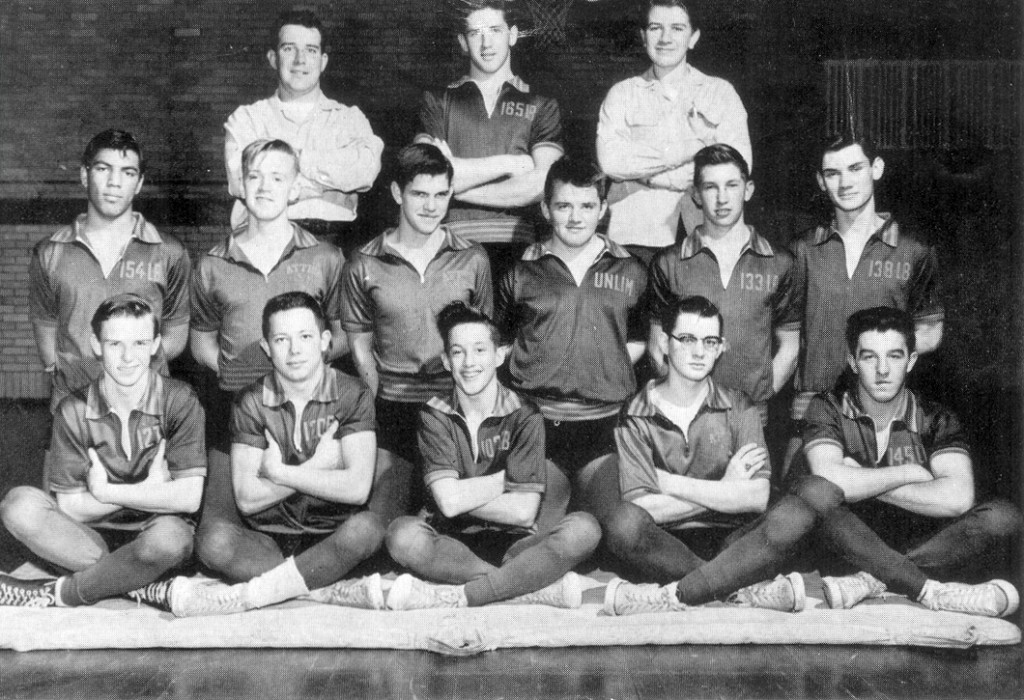 1955-1956 Attica Blue Devils Wrestling