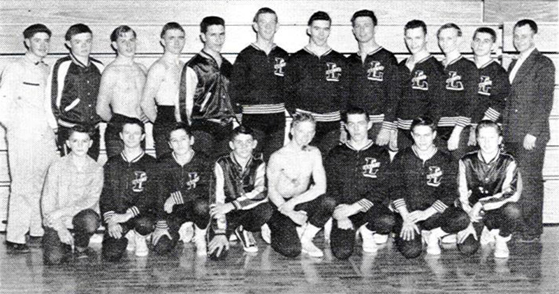 1955-1956 Letchworth Indians Wrestling