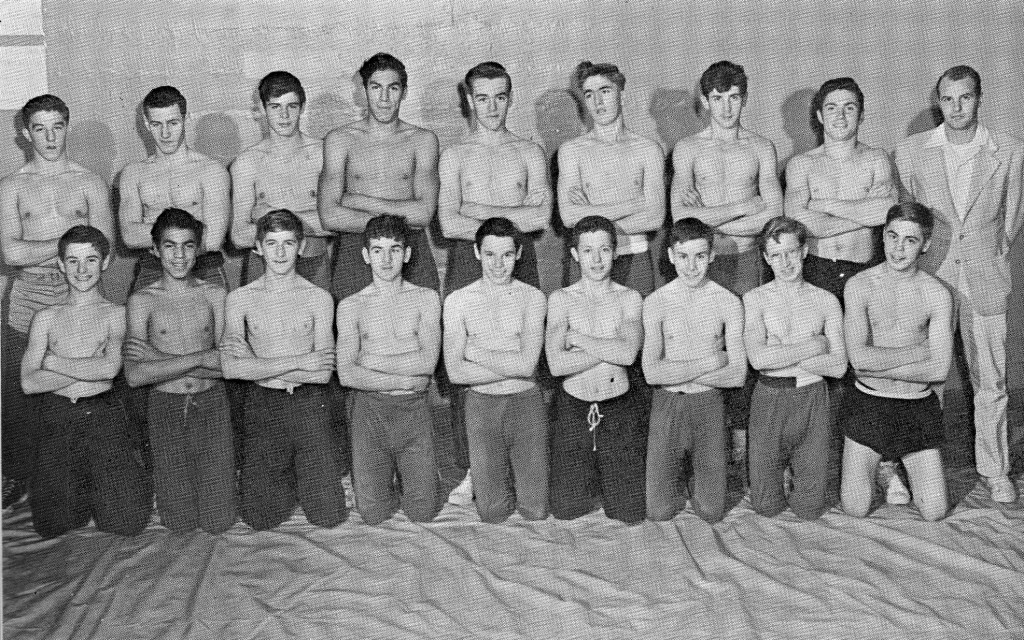 1953-1954 Attica Blue Devils Wrestling