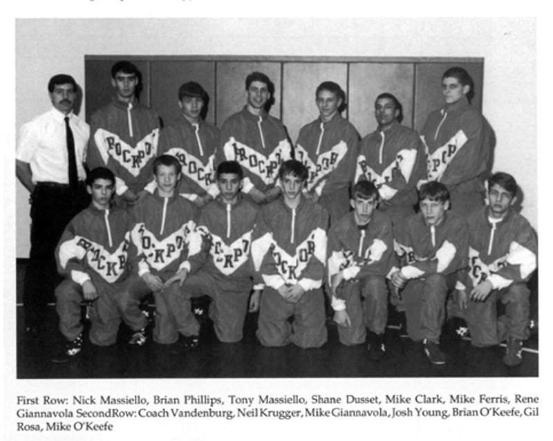 1994-1995 Brockport Blue Devils Varsity Wrestling
