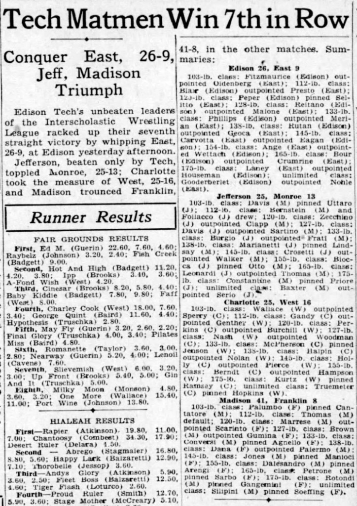 Jeff, Madison Triumph