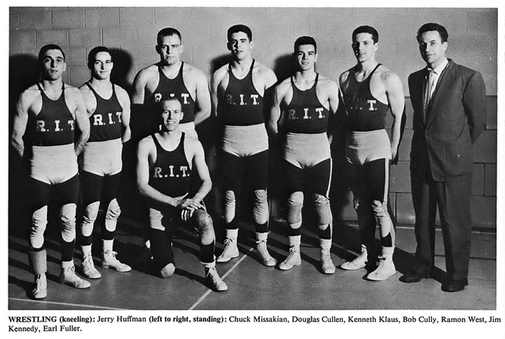 1958-1959 RIT Tigers Varsity Wrestling