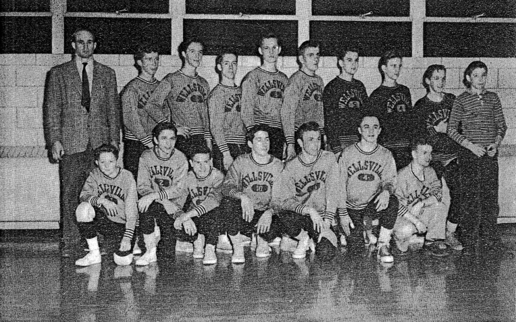1956-1957 Wellsville Lions Wrestling