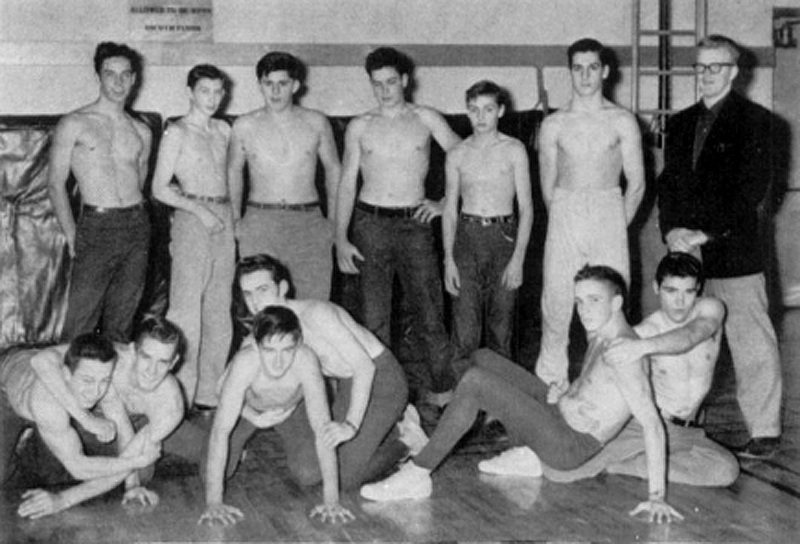 1956-1957 Pine Valley Panthers Wrestling