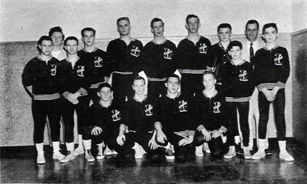 1956-1957 Letchworth Indians Varsity Wrestling