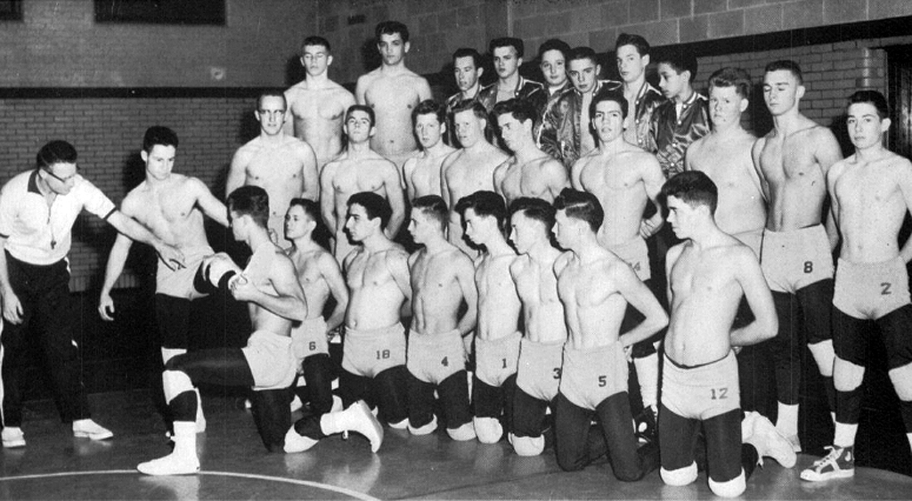 1958-1959 Webster Ridgemen Wrestling