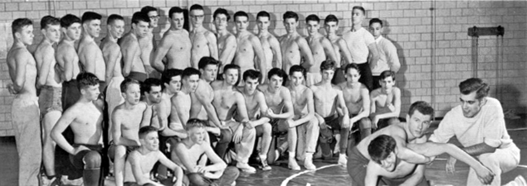 1956-1957 Kenmore Blue Devils Wrestling