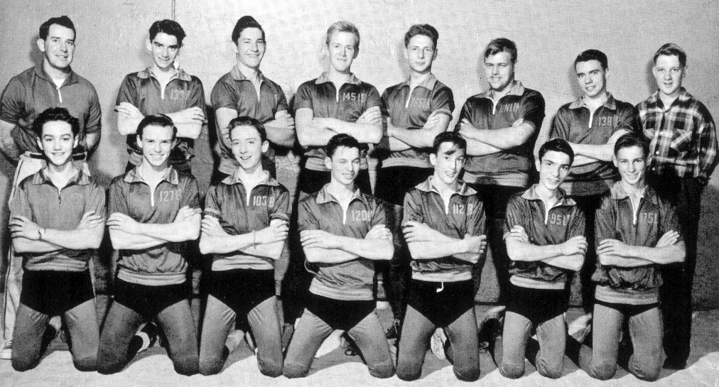 1956-1957 Attica Blue Devils Wrestling