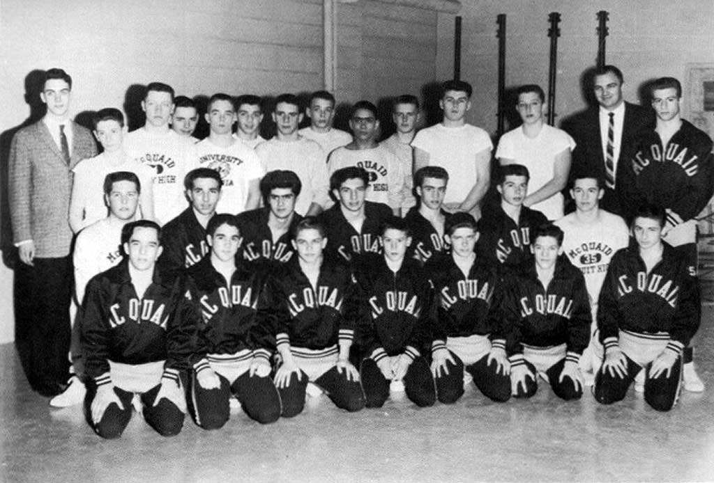 1959-1960 McQuaid Jesuit Knights Wrestling