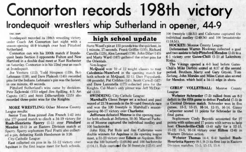 Connorton records 198th victory