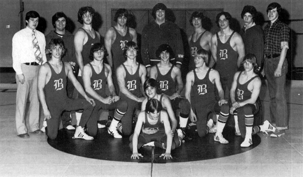 1976-1977 Brockport Blue Devils Varsity Wrestling