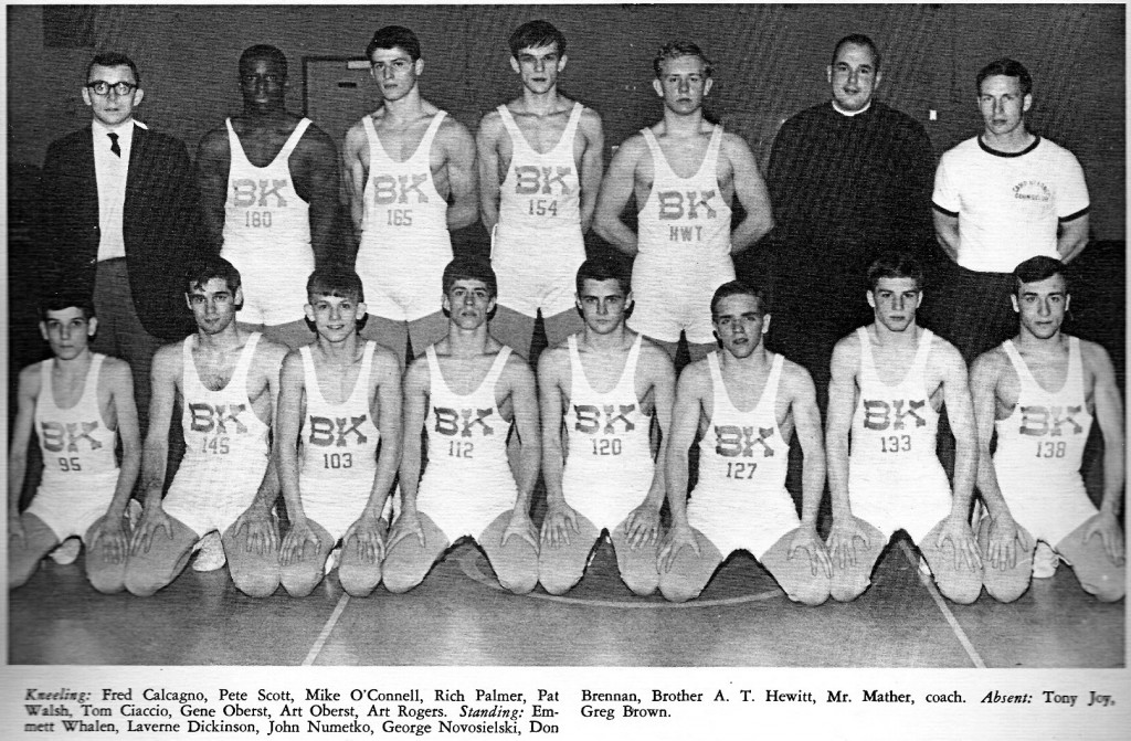 1966-1967 Bishop Kearney Kings Varsity Wrestling