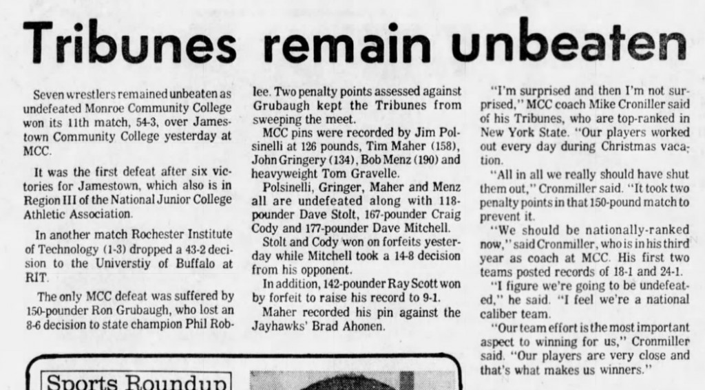 Tribunes remain unbeaten