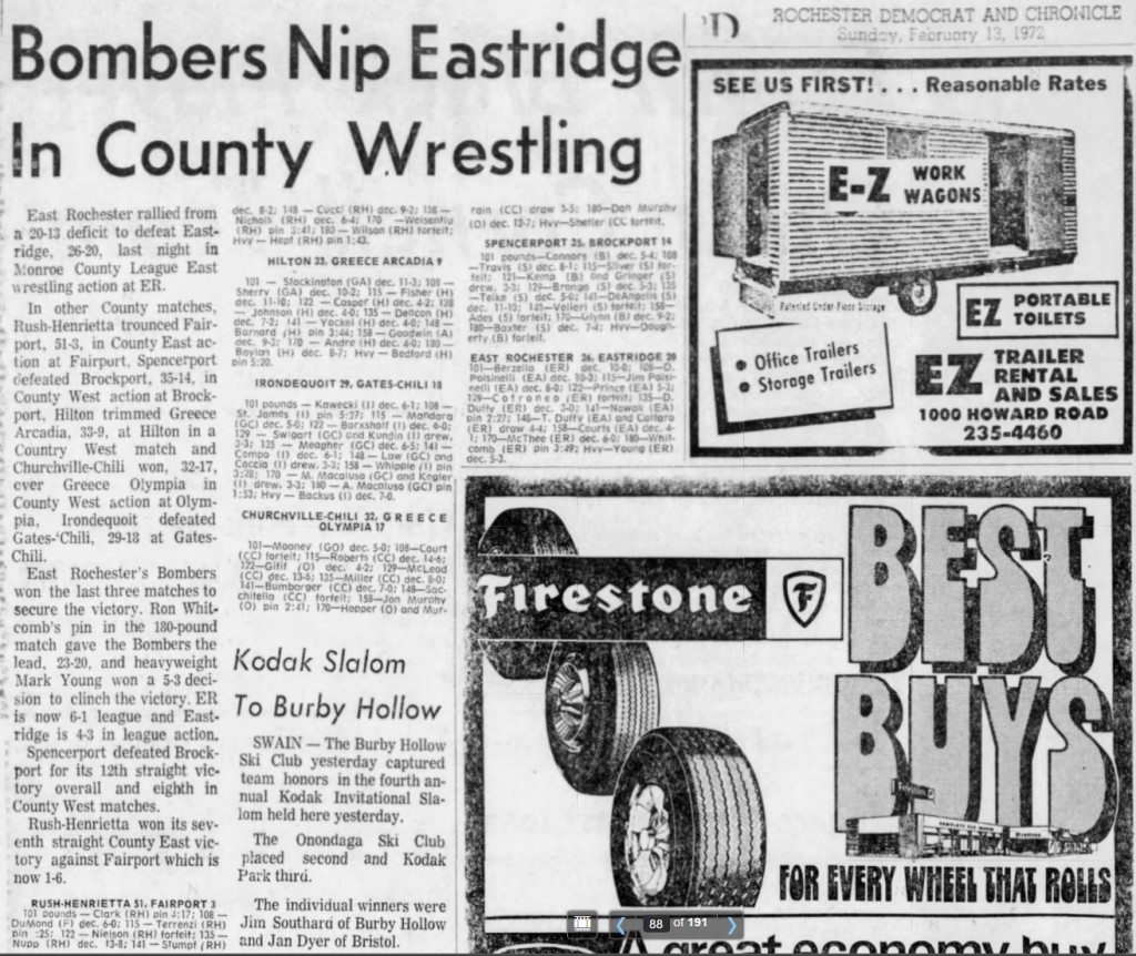 Spencerport defeated Brockport