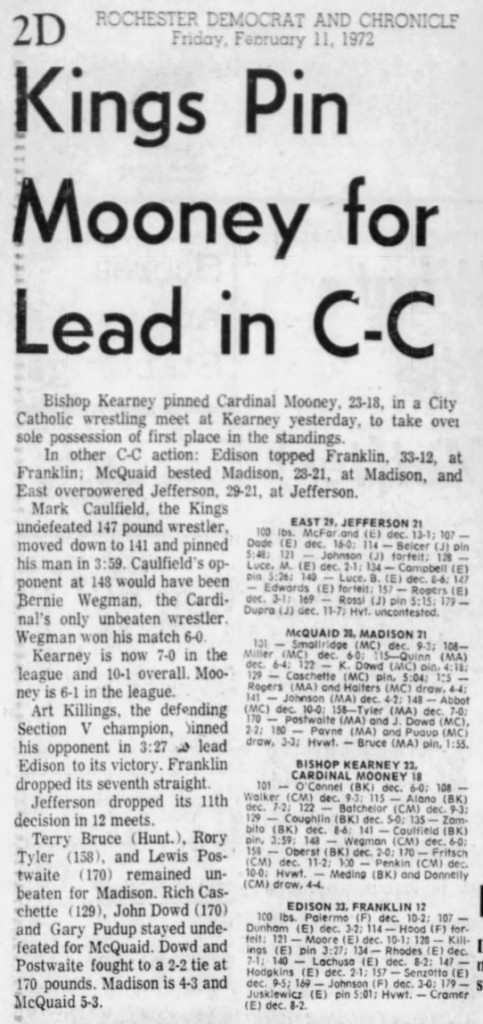 Edison topped Franklin, 33-12