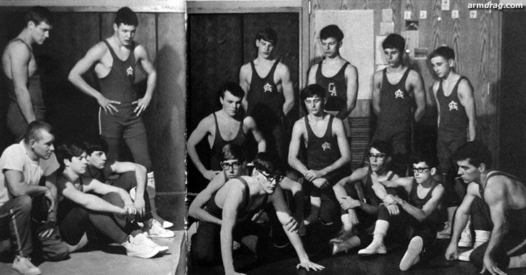 1967-1968 Canandaigua Braves Varsity Wrestling