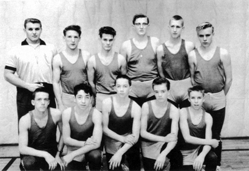 1962-1963 Belmont Golden Bears Wrestling