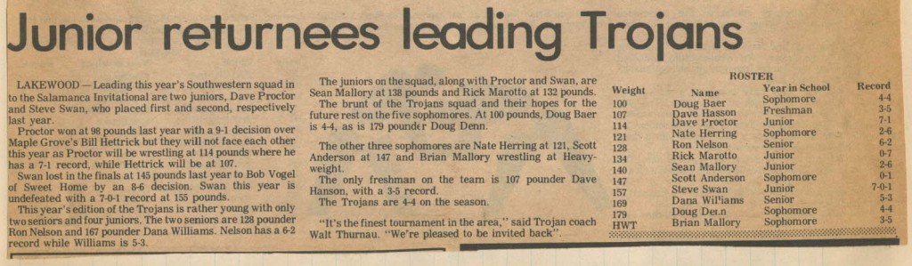 Junior returnees leading Trojans