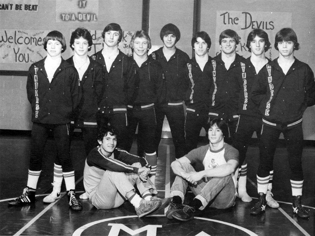 1978-1979 Mynderse Blue Devils Varsity Wrestling