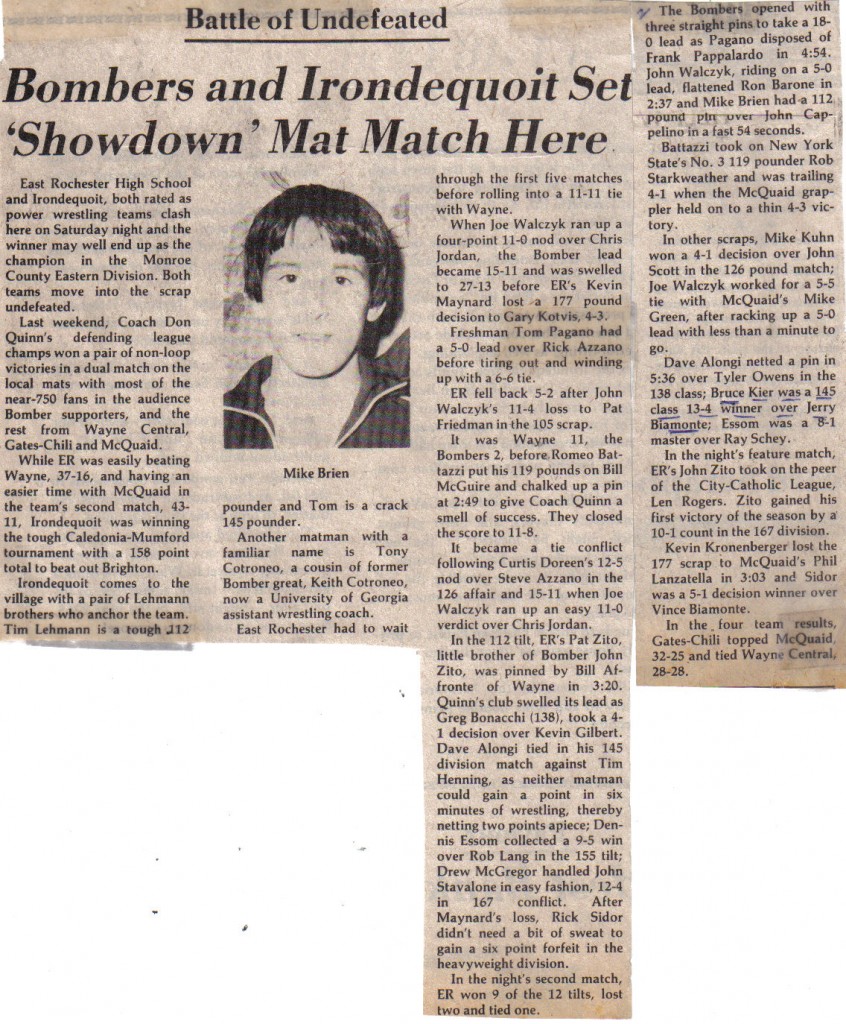 In the night's second match...