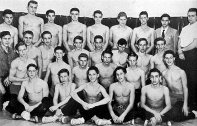 1953-1954 Amherst Tigers Wrestling