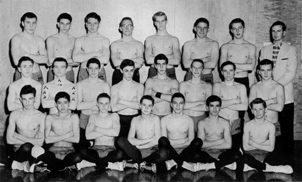 1955-1956 Amherst Tigers Wrestling