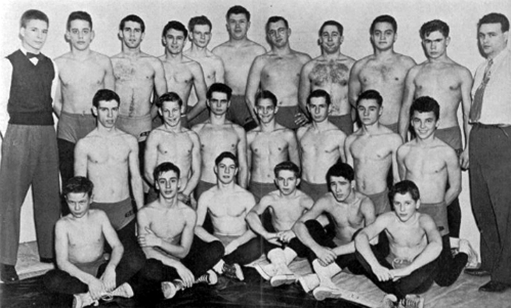 1952-1953 Amherst Tigers Wrestling