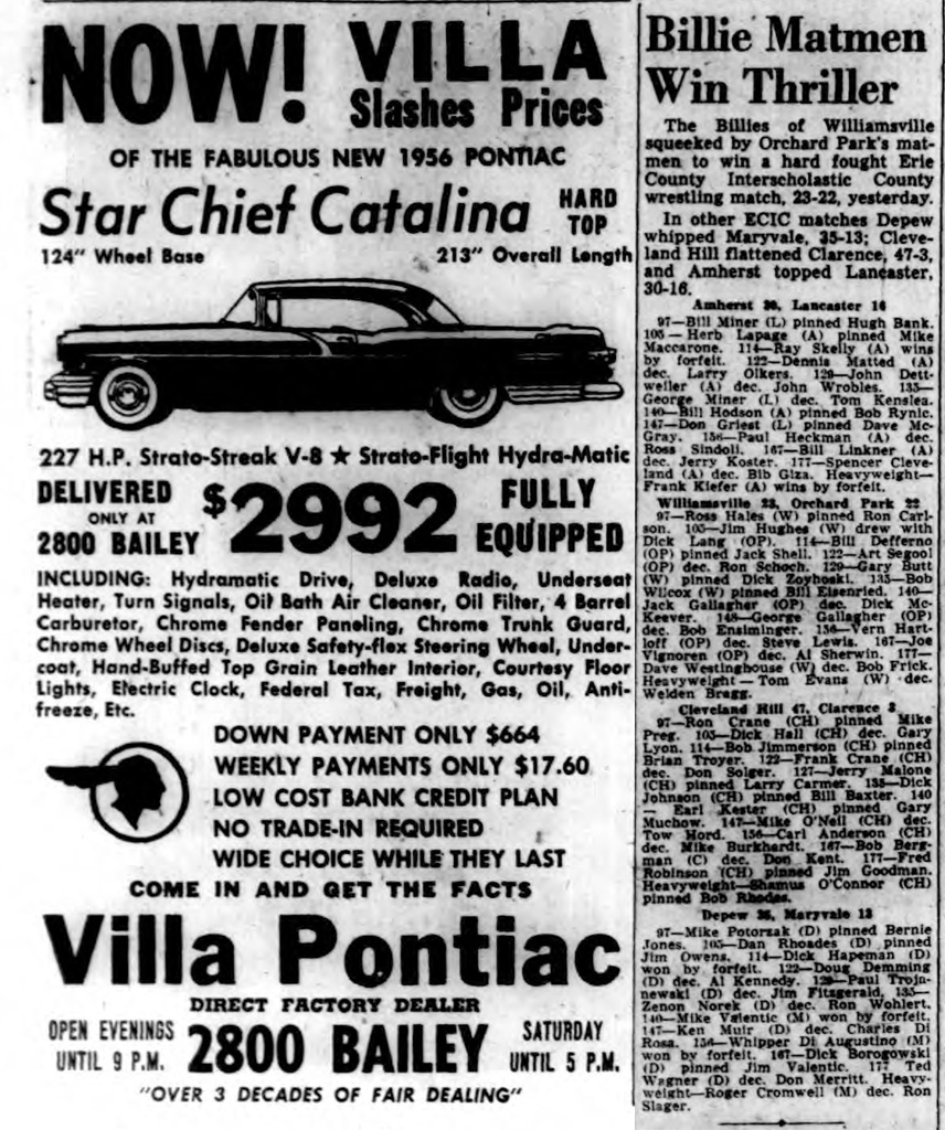 Billie Matmen Win Thriller