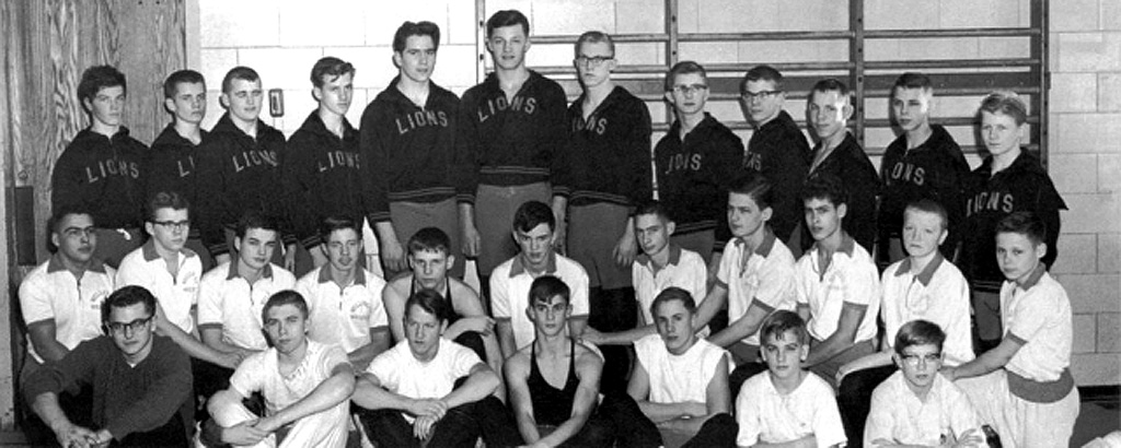 1964-1965 Wellsville Lions Wrestling