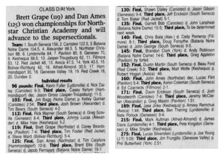 Section V Class D Championships