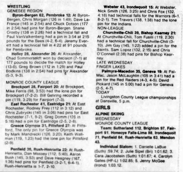 Holley 28, Alexander 26