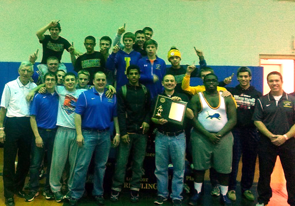 2013-2014 Lockport Lions Wrestling Team