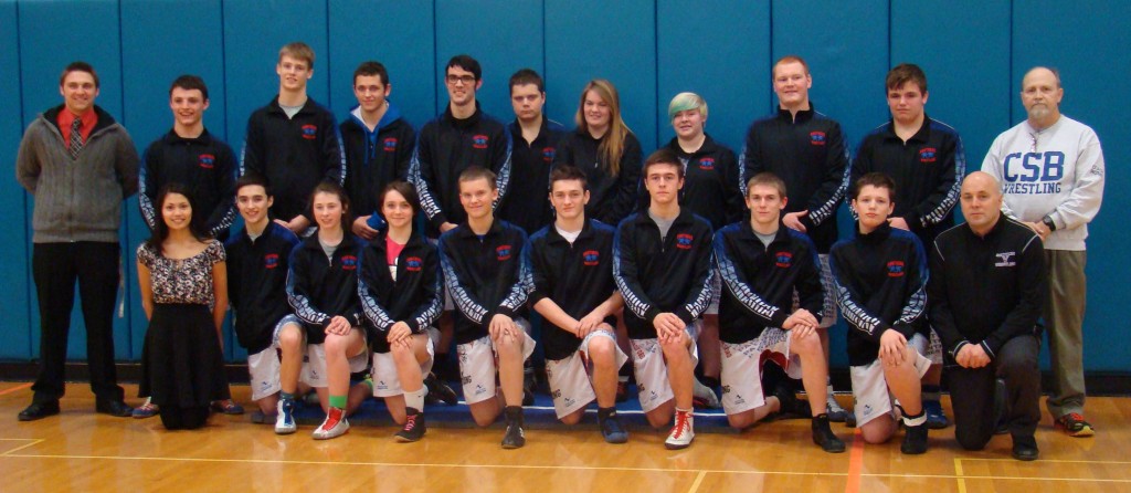 2015 Campbell-Savona-Bradford Wrestling Team