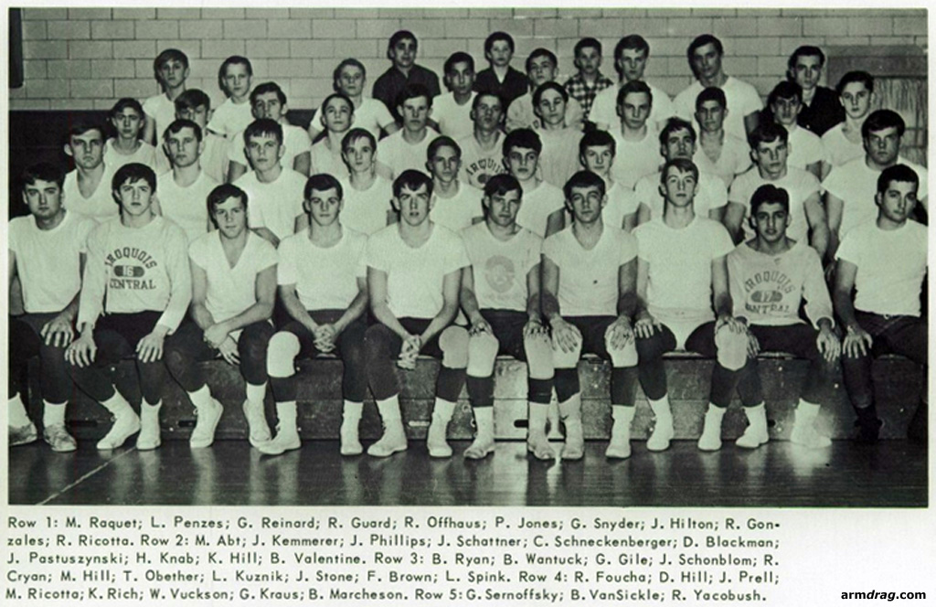1966-1967 Iroquois Chiefs Wrestling Team