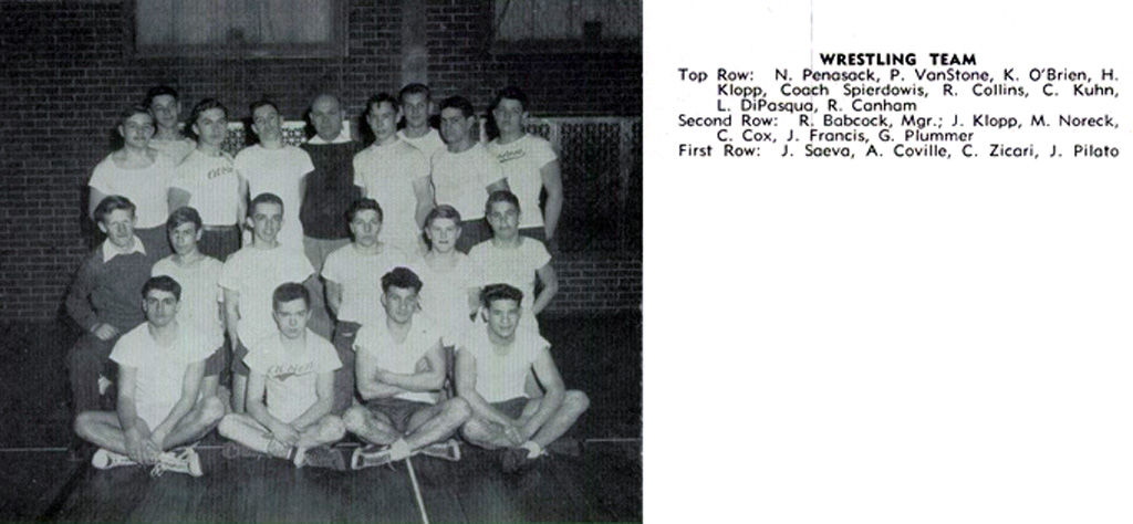 1949-1950 Albion Purple Eagles Wrestling Team