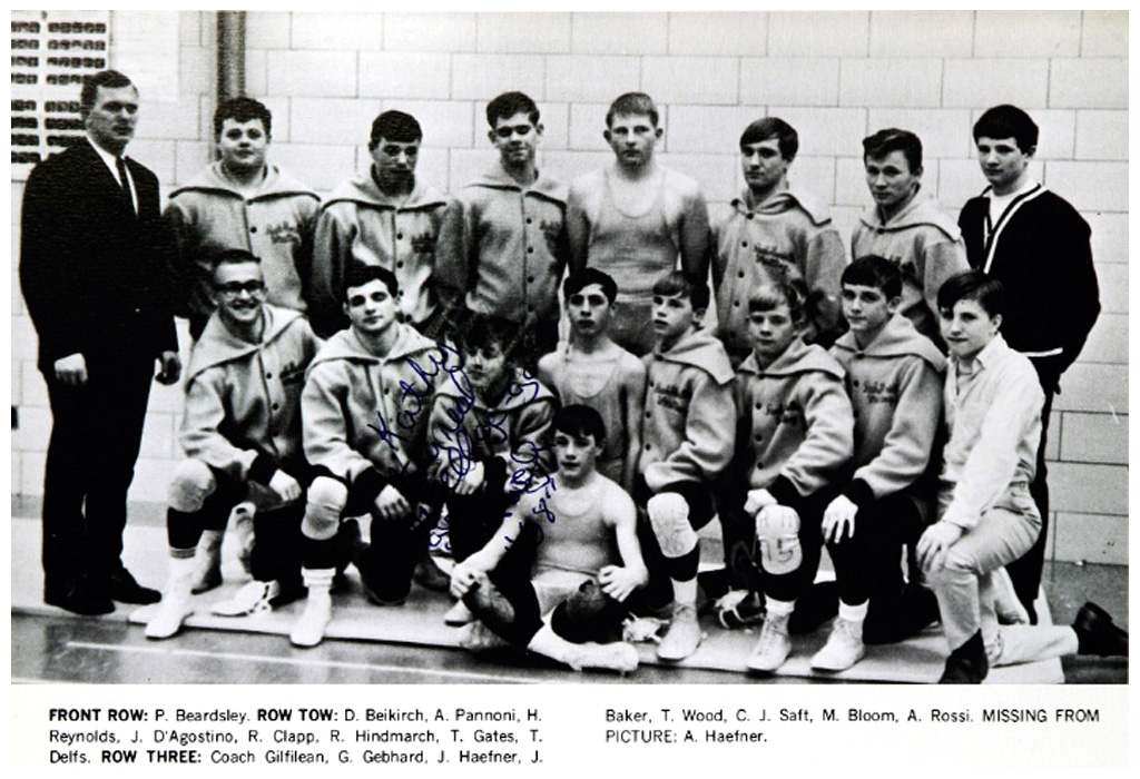 1965-1966 Rush-Henrietta Comets Varsity Wrestling