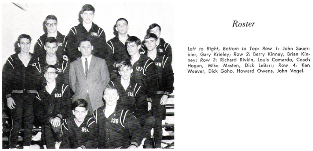 1965-1966 Dansville Mustangs Varsity Wrestling