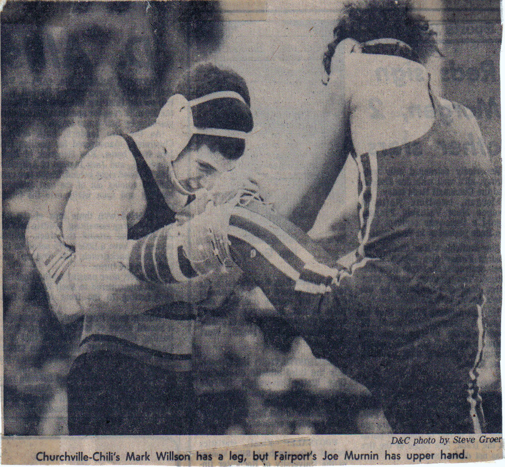 Willson has a leg, but Murnin has upper hand