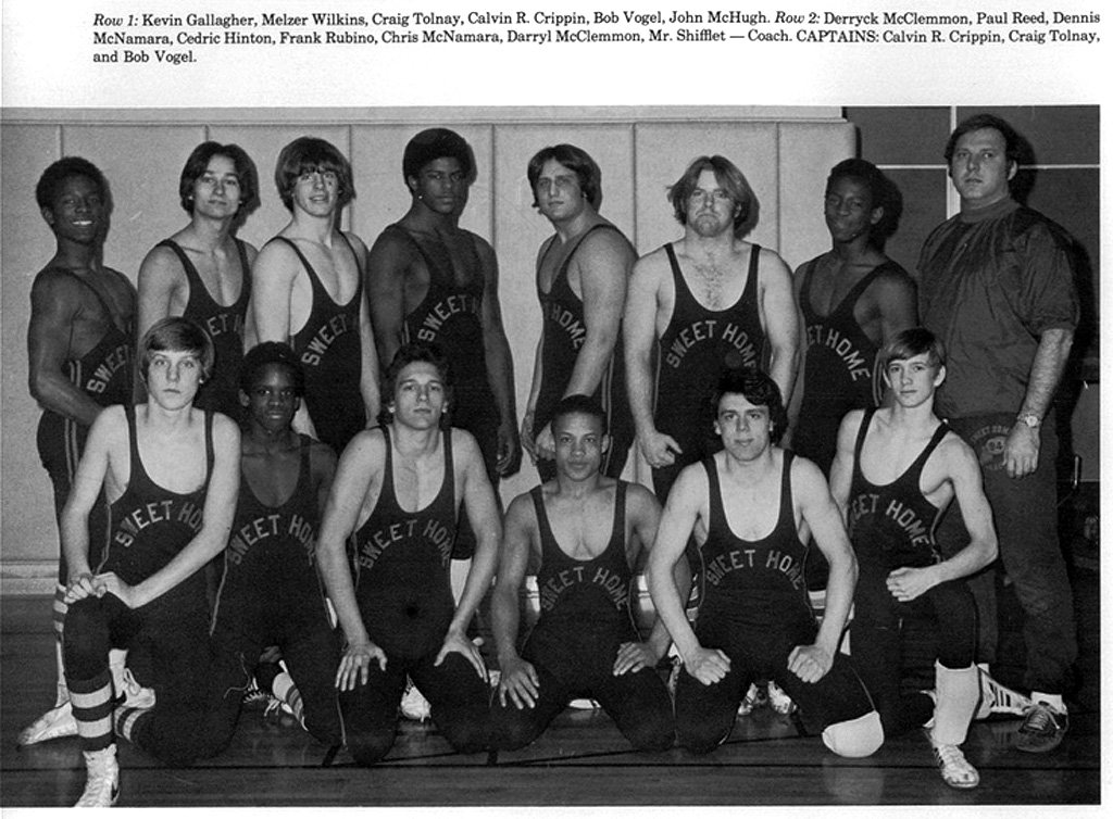 1976-1977 Sweet Home Panthers Varsity Wrestling