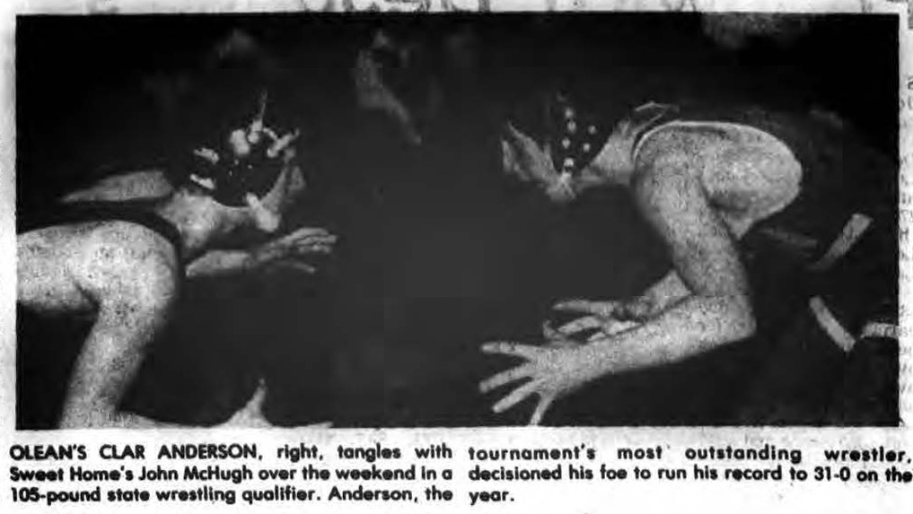 Clar Anderson tangles with John McHugh