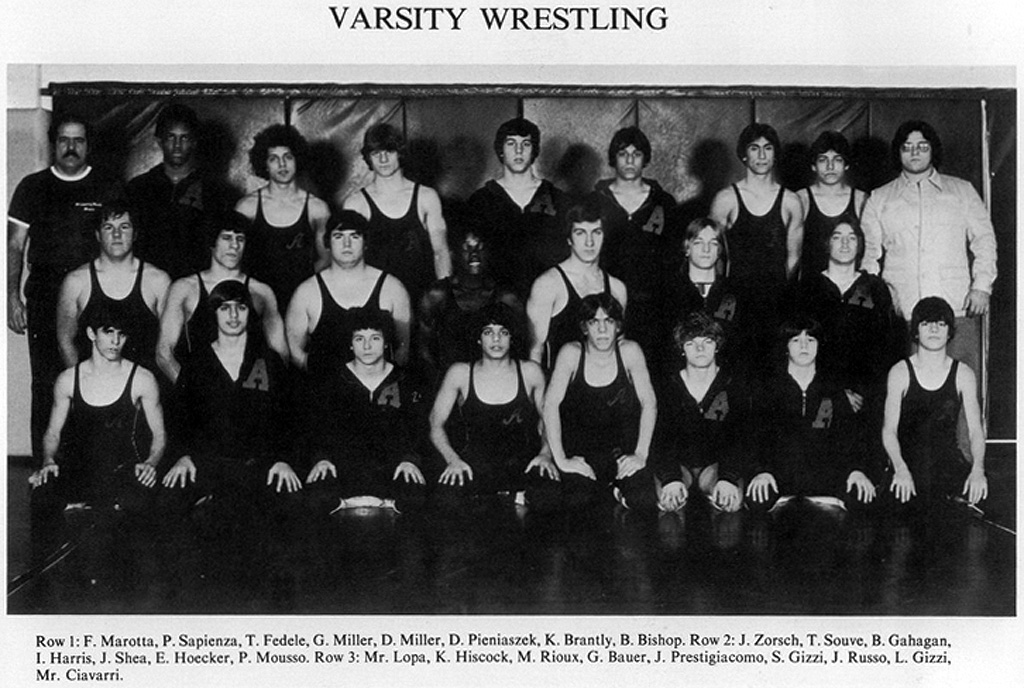 1977-1978 Greece Athena Trojans Wrestling