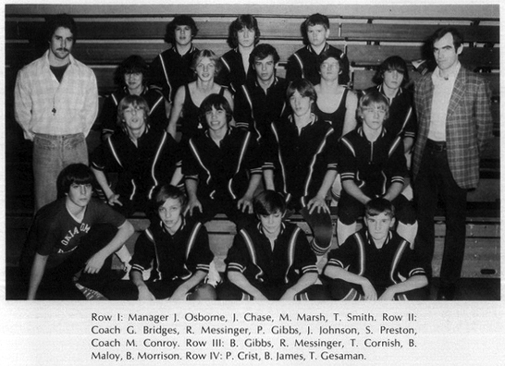 1977-1978 Panama Panthers Varsity Wrestling