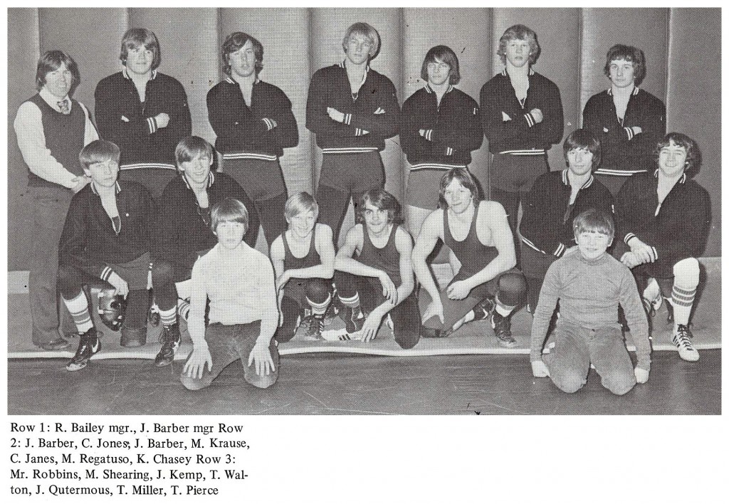 1976-1977 Letchworth Indians Wrestling