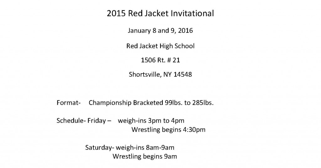 Red Jacket Invitational