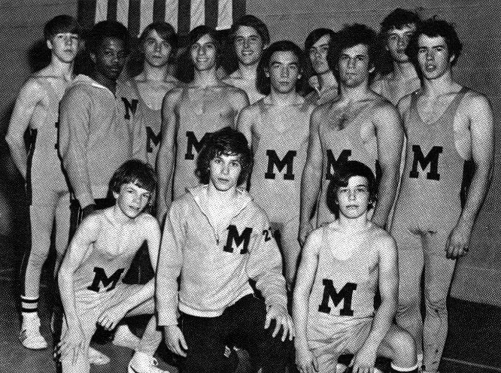 1973-1974 McQuaid Jesuit Knights Varsity Wrestling