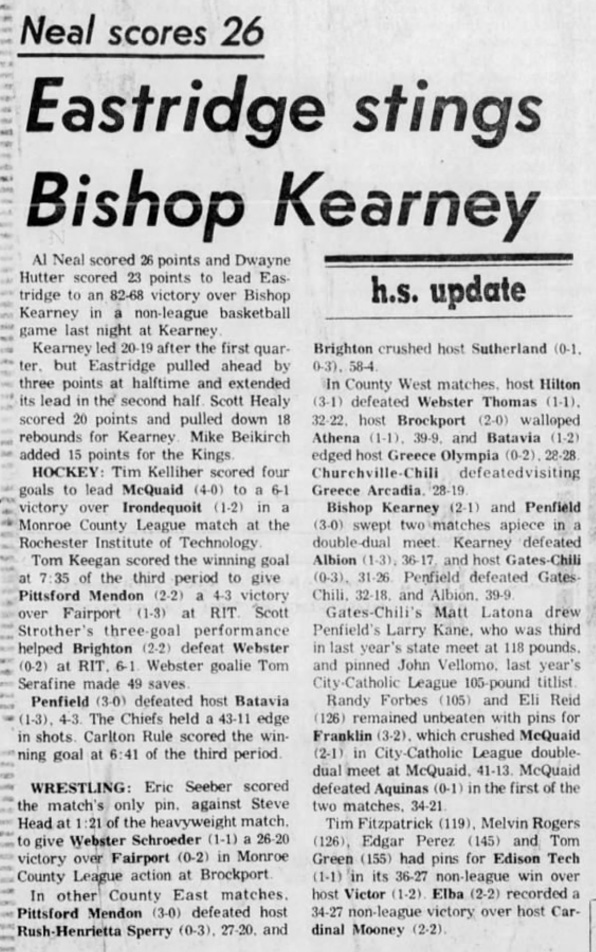 McQuaid defeated Aquinas